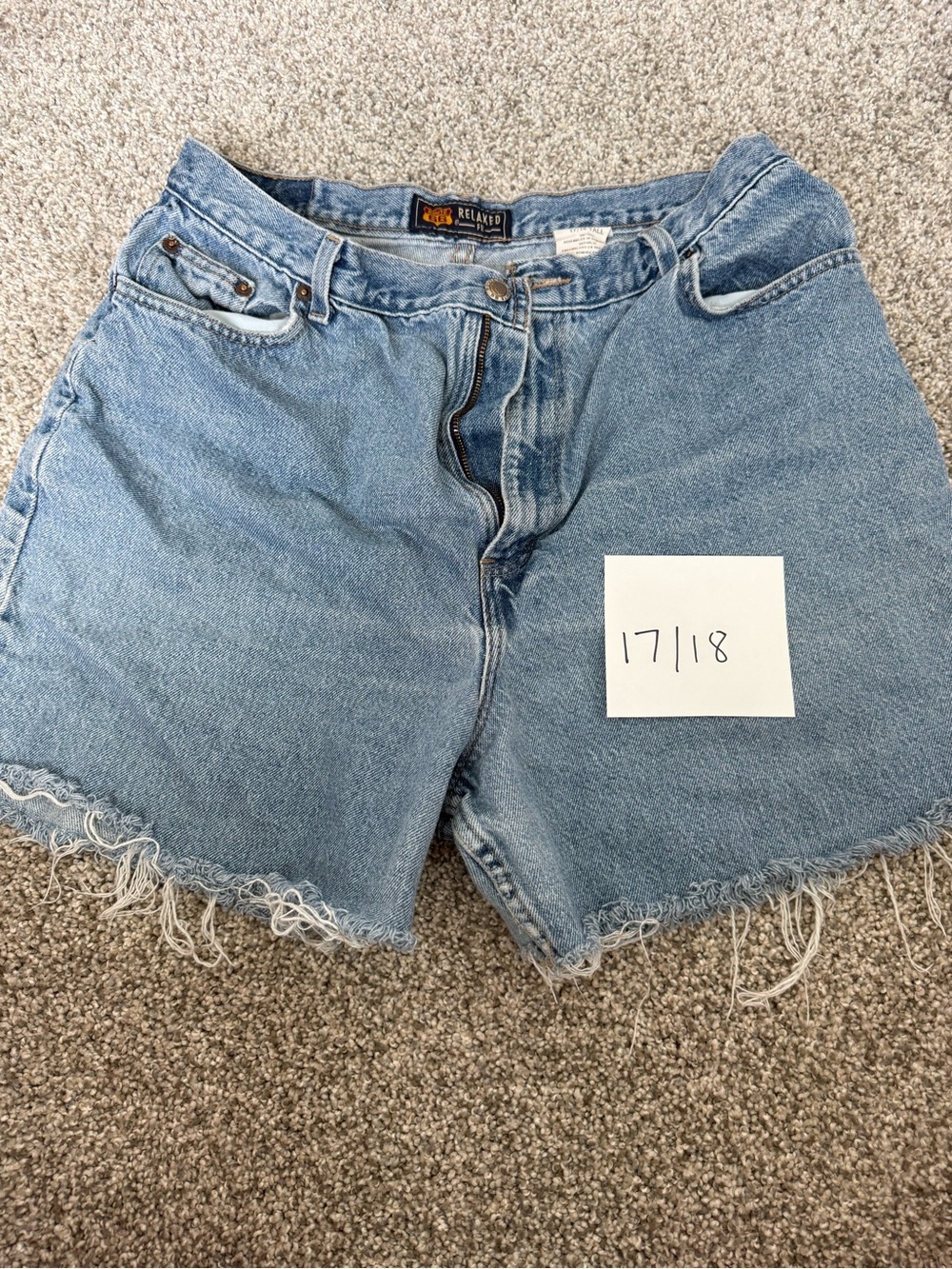 vintage denim short